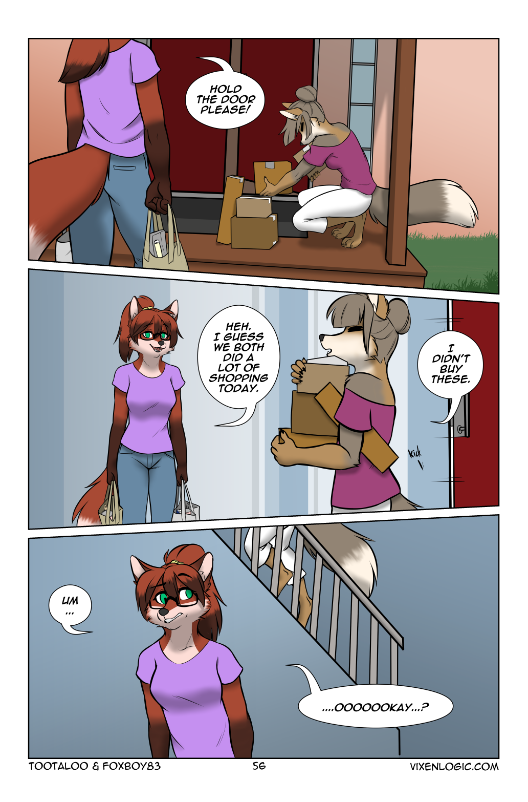 Vixen Logic by foxboy83 - page 57 of 131 - Furry Comics, Straight
