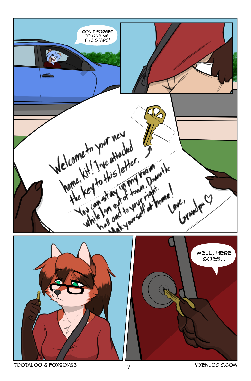 Vixen Logic by foxboy83 - page 8 of 131 - Furry Comics, Straight