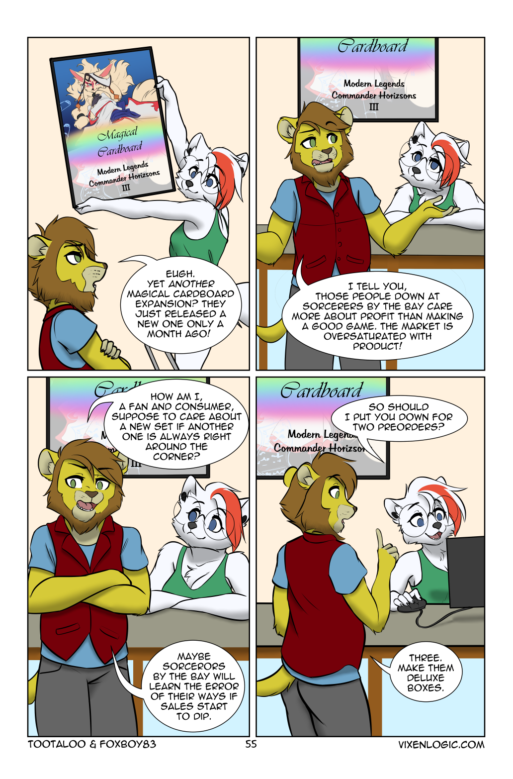 Vixen Logic by foxboy83 - page 56 of 131 - Furry Comics, Straight