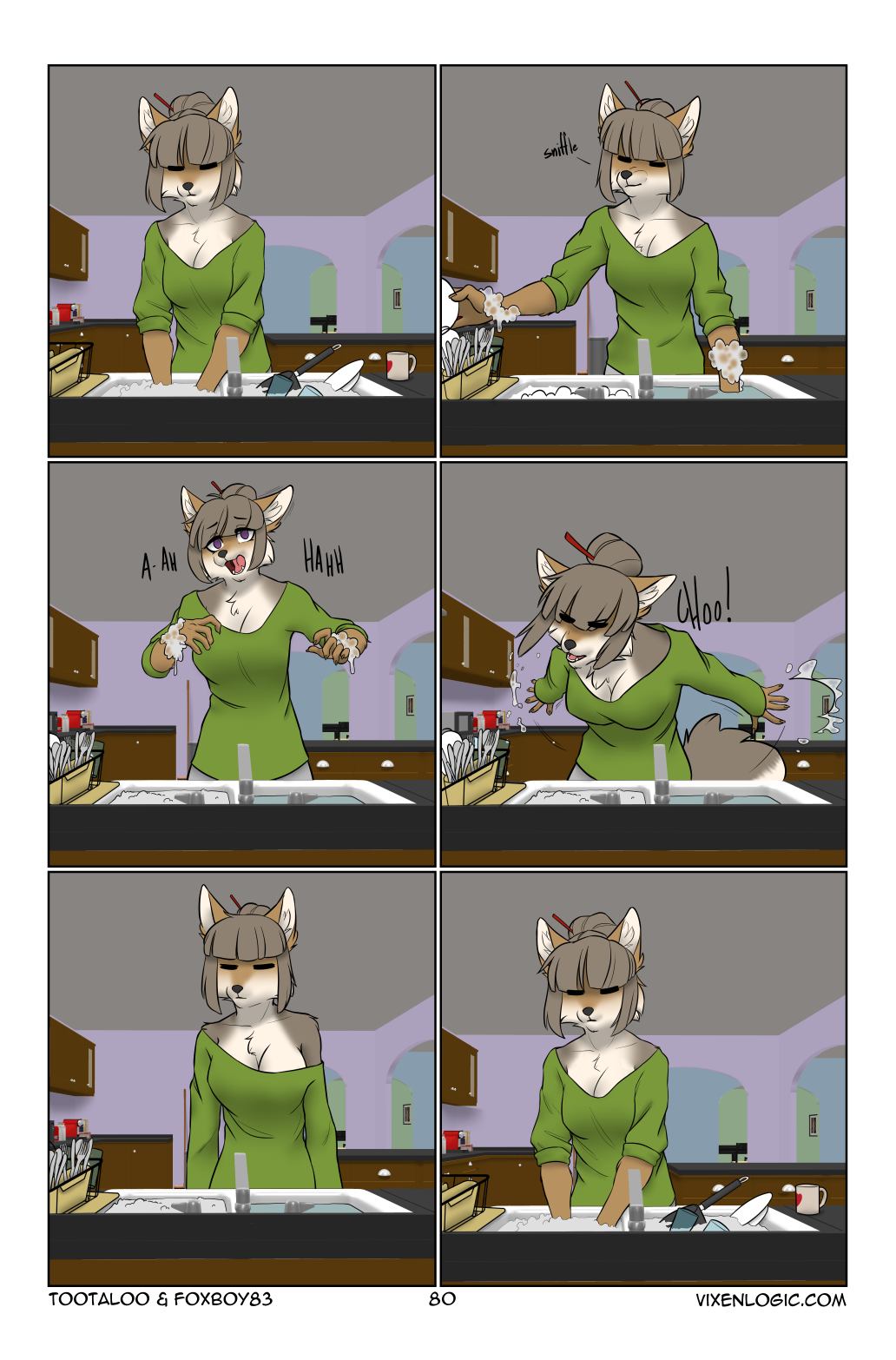 Vixen Logic by foxboy83 - page 81 of 131 - Furry Comics, Straight