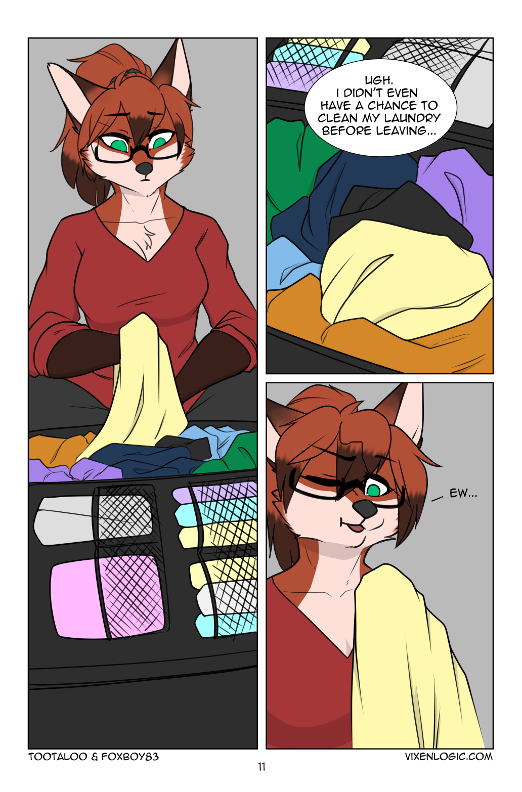 Vixen Logic by foxboy83 - page 12 of 131 - Furry Comics, Straight