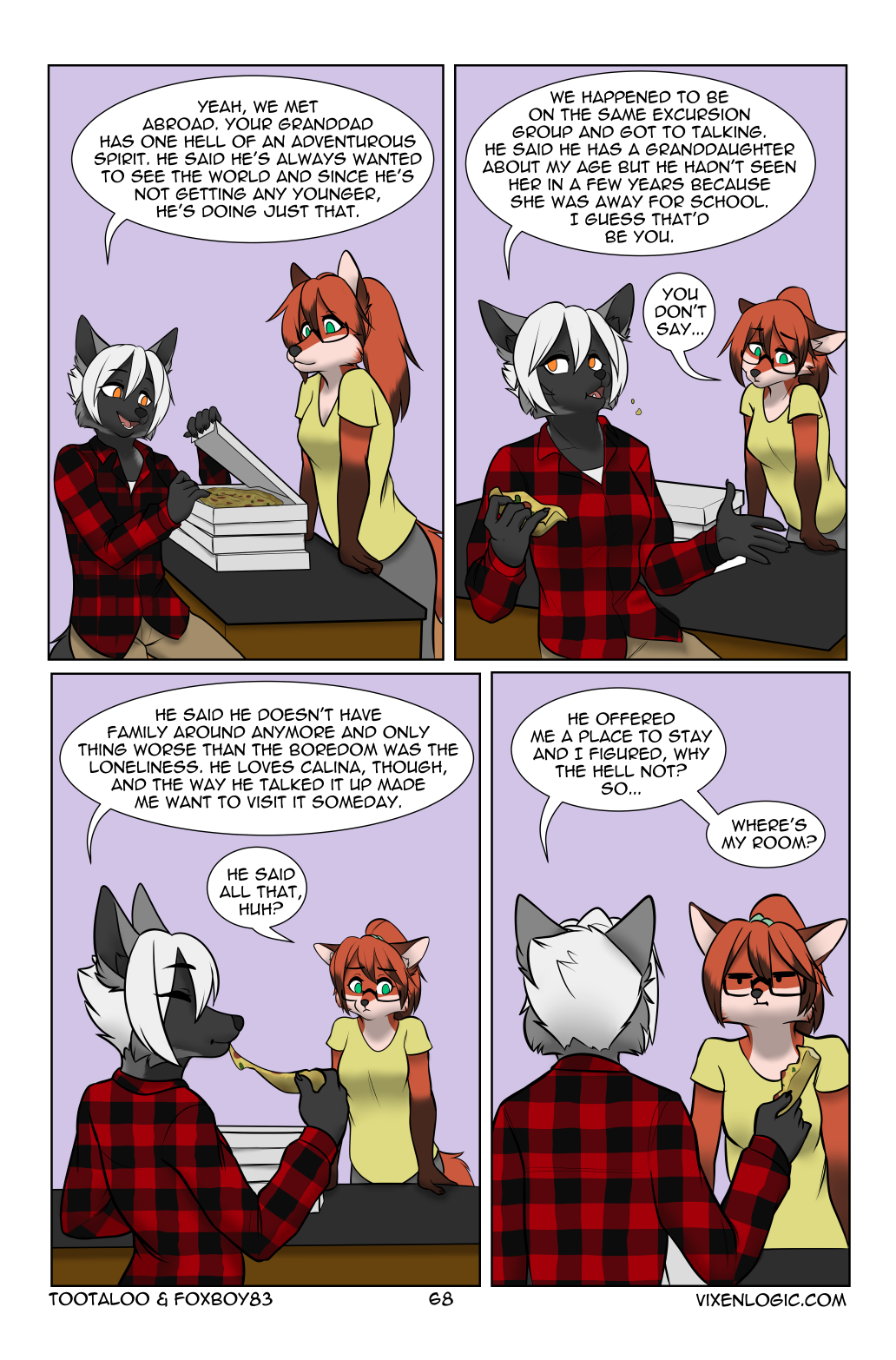 Vixen Logic by foxboy83 - page 69 of 131 - Furry Comics, Straight