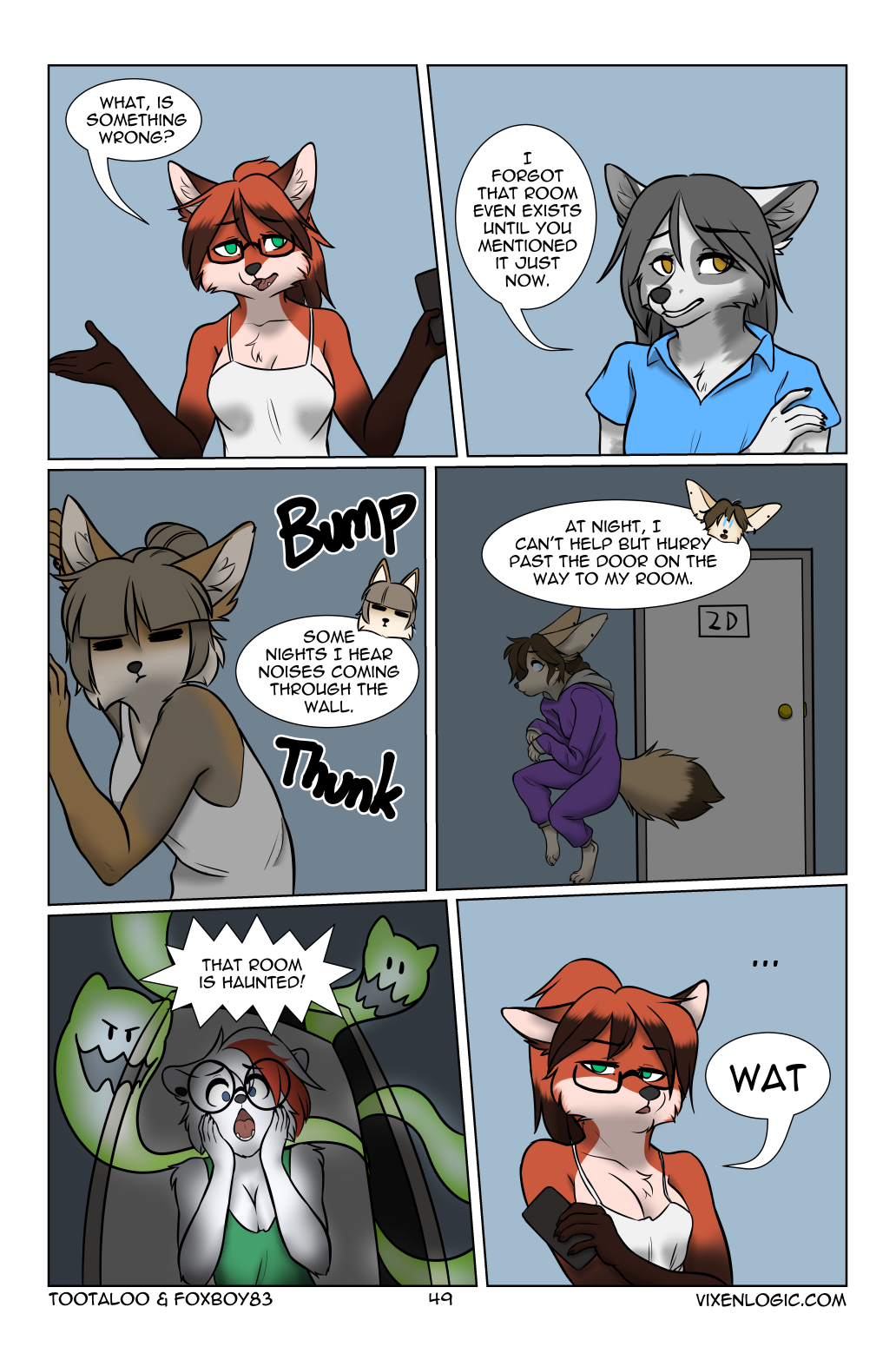Vixen Logic by foxboy83 - page 50 of 131 - Furry Comics, Straight