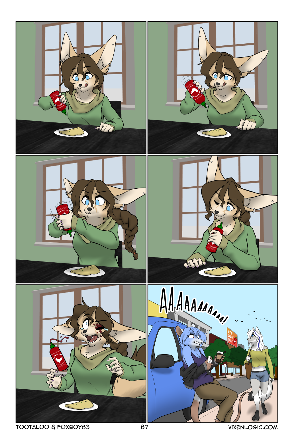 Vixen Logic by foxboy83 - page 88 of 131 - Furry Comics, Straight