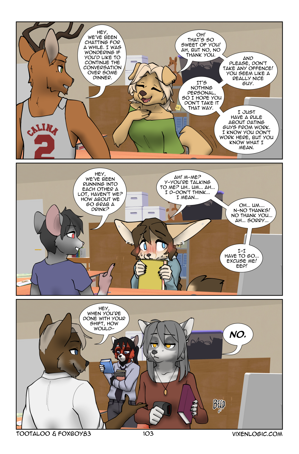 Vixen Logic by foxboy83 - page 105 of 131 - Furry Comics, Straight