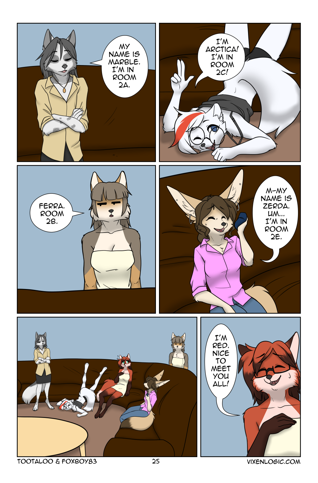 Vixen Logic by foxboy83 - page 26 of 131 - Furry Comics, Straight