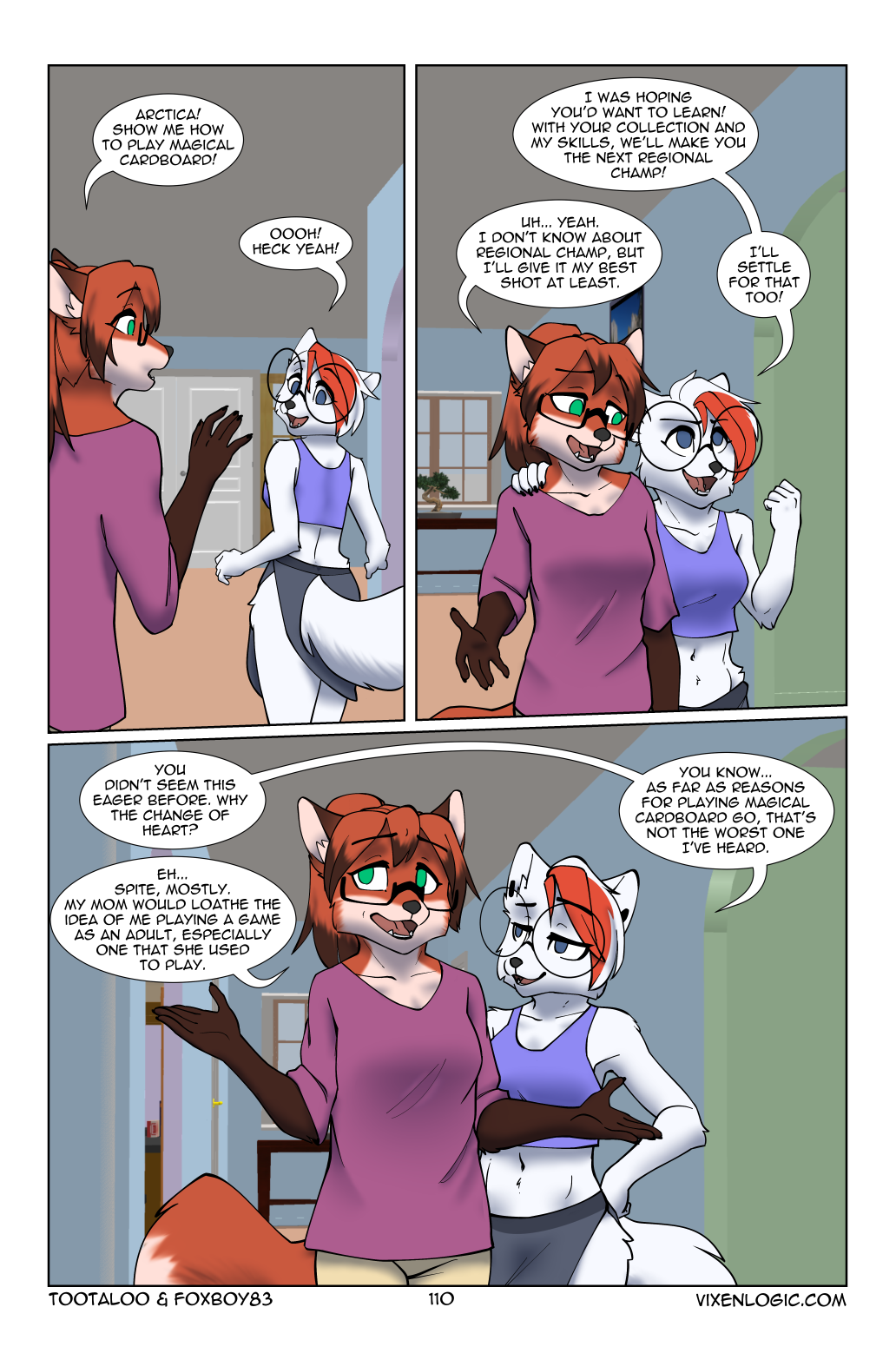 Vixen Logic by foxboy83 - page 112 of 131 - Furry Comics, Straight