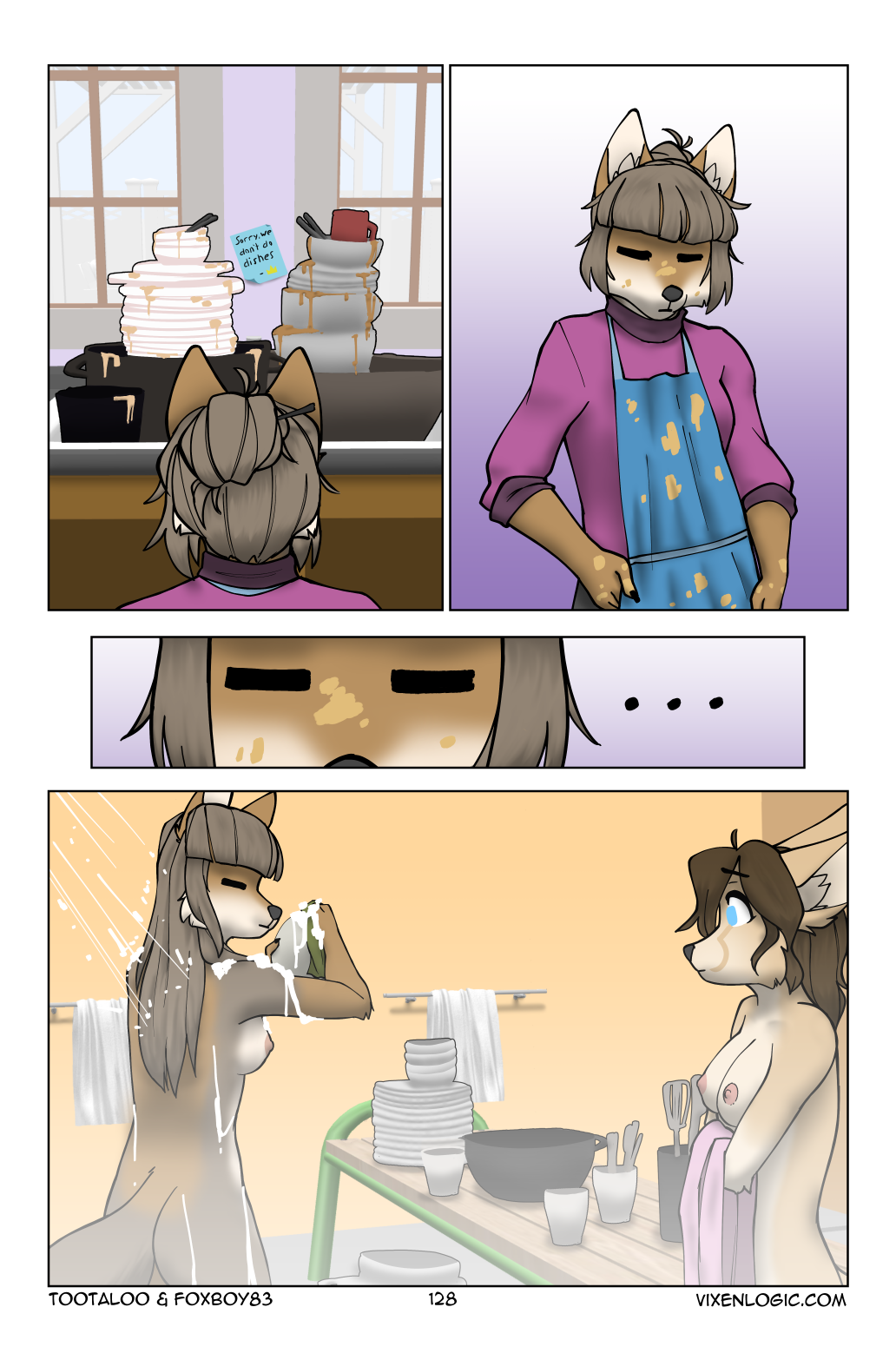 Vixen Logic by foxboy83 - page 130 of 131 - Furry Comics, Straight
