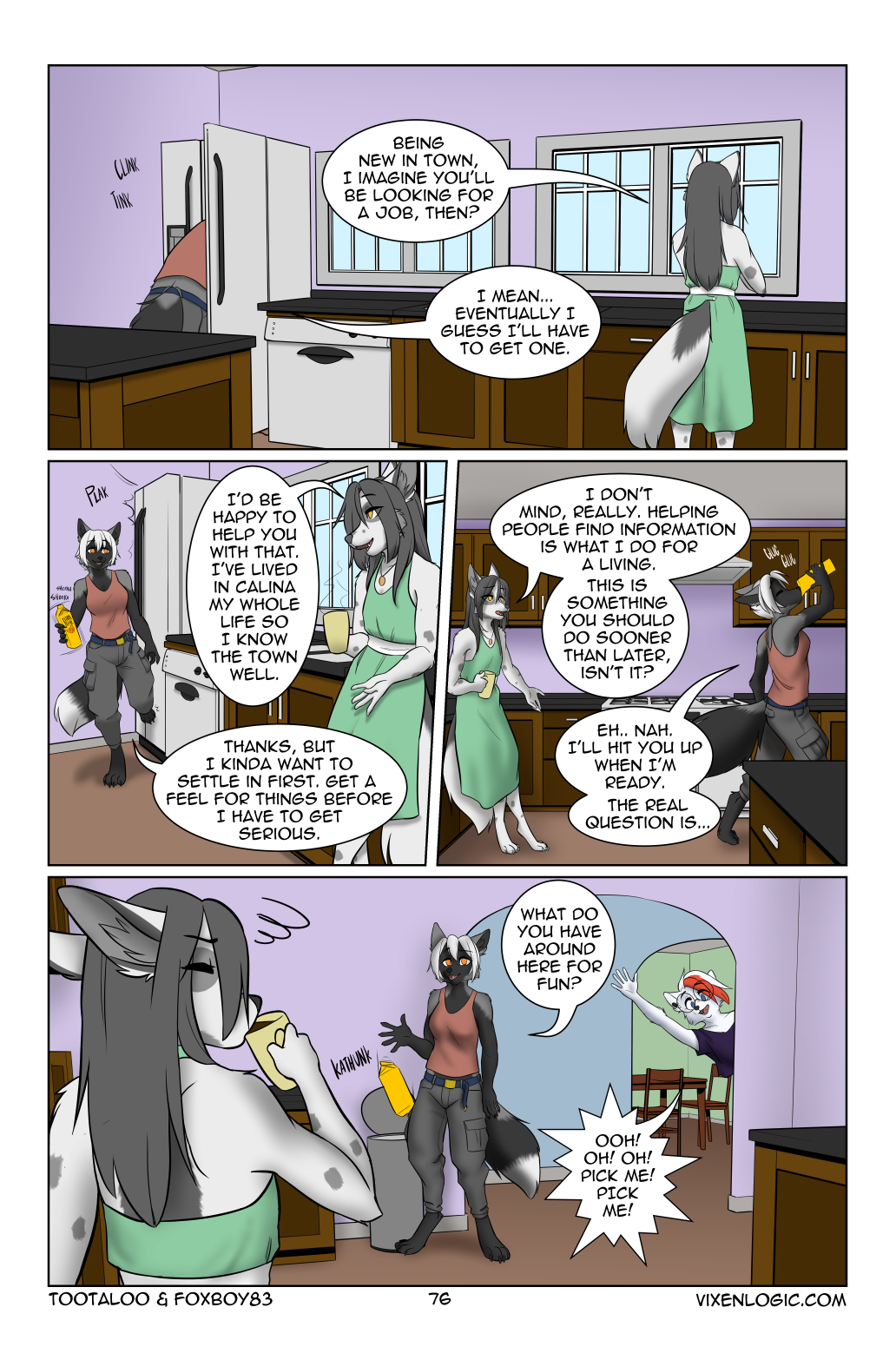 Vixen Logic by foxboy83 - page 77 of 131 - Furry Comics, Straight