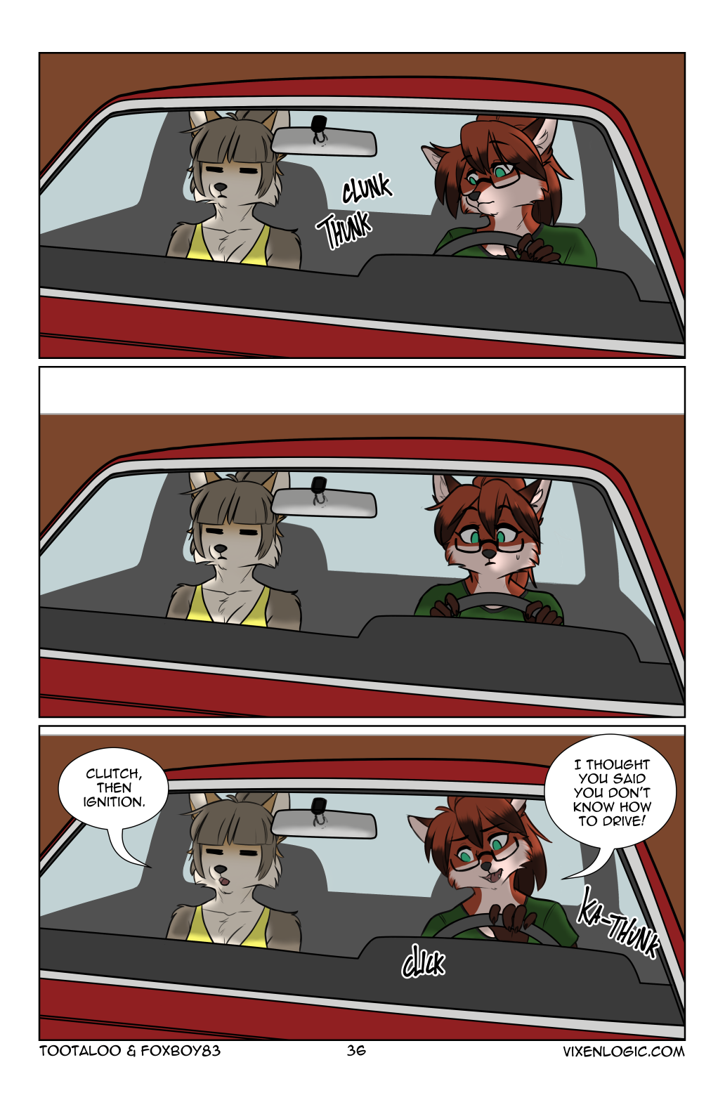 Vixen Logic by foxboy83 - page 37 of 131 - Furry Comics, Straight