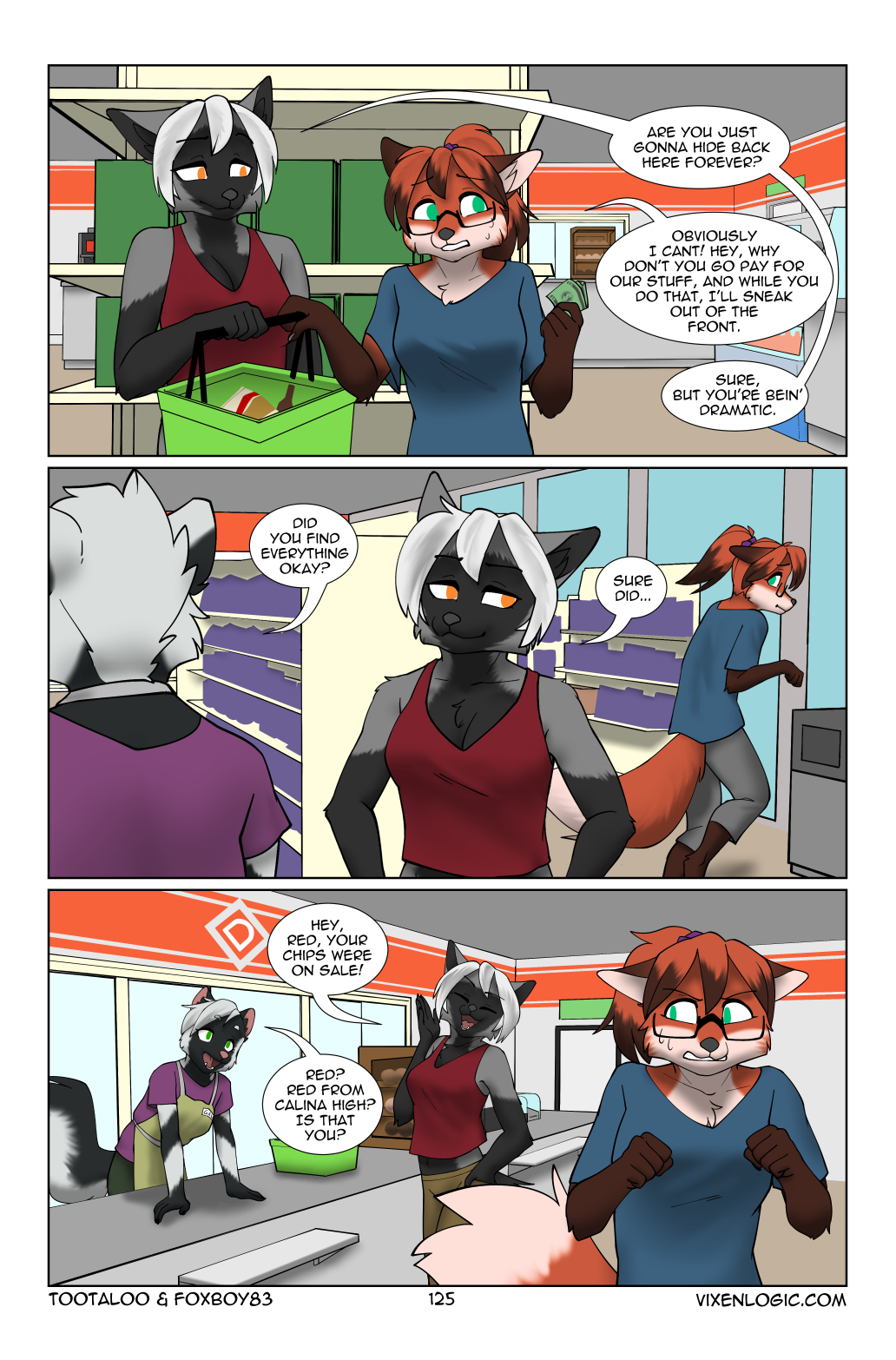 Vixen Logic by foxboy83 - page 127 of 131 - Furry Comics, Straight