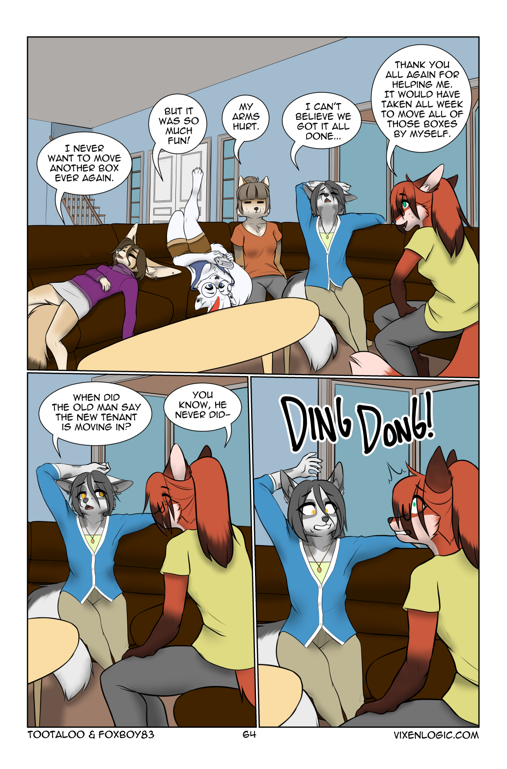 Vixen Logic by foxboy83 - page 65 of 131 - Furry Comics, Straight