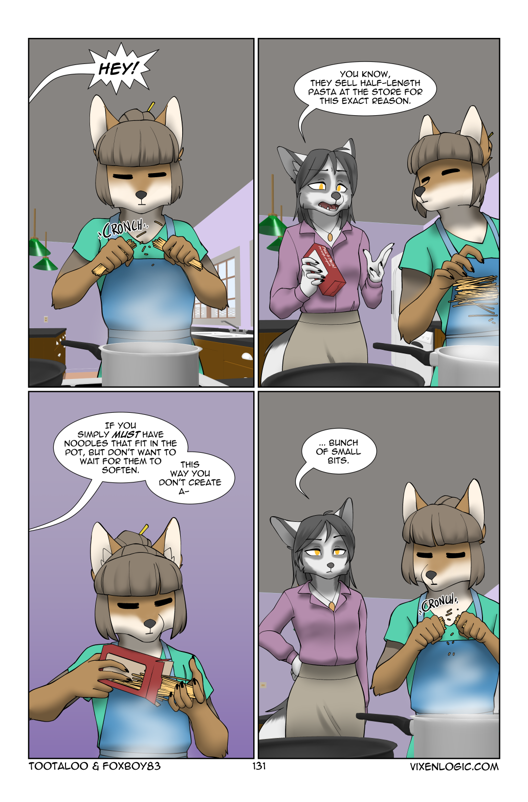 Vixen Logic by foxboy83 - page 133 of 135 - Furry Comics, Straight