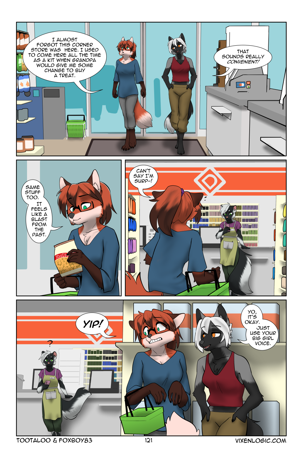 Vixen Logic by foxboy83 - page 123 of 131 - Furry Comics, Straight