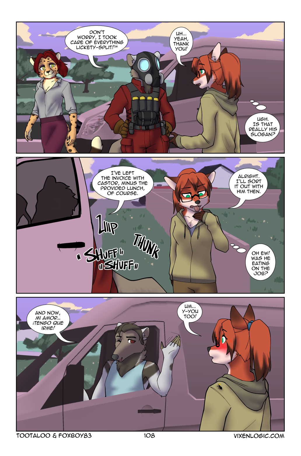 Vixen Logic by foxboy83 - page 110 of 131 - Furry Comics, Straight