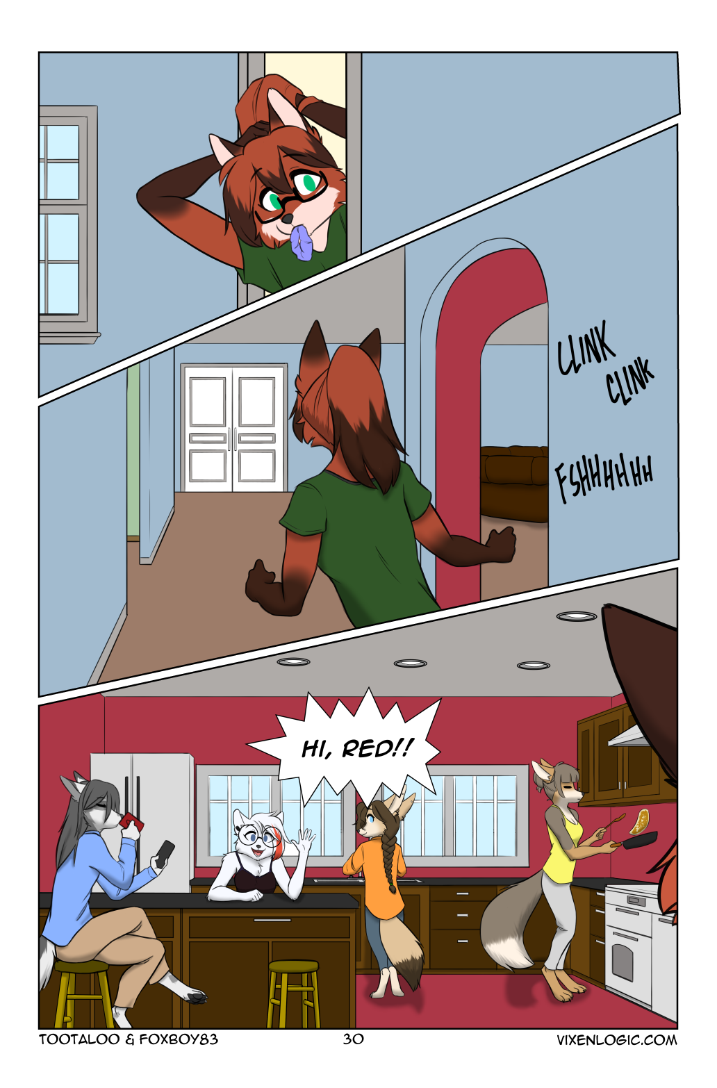 Vixen Logic by foxboy83 - page 31 of 131 - Furry Comics, Straight