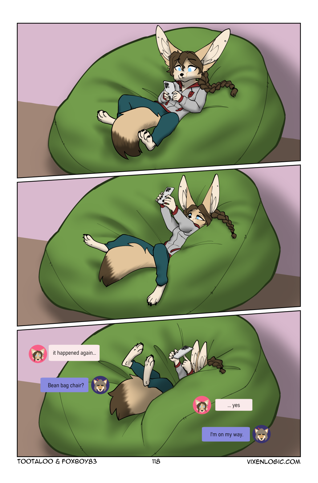 Vixen Logic by foxboy83 - page 120 of 131 - Furry Comics, Straight