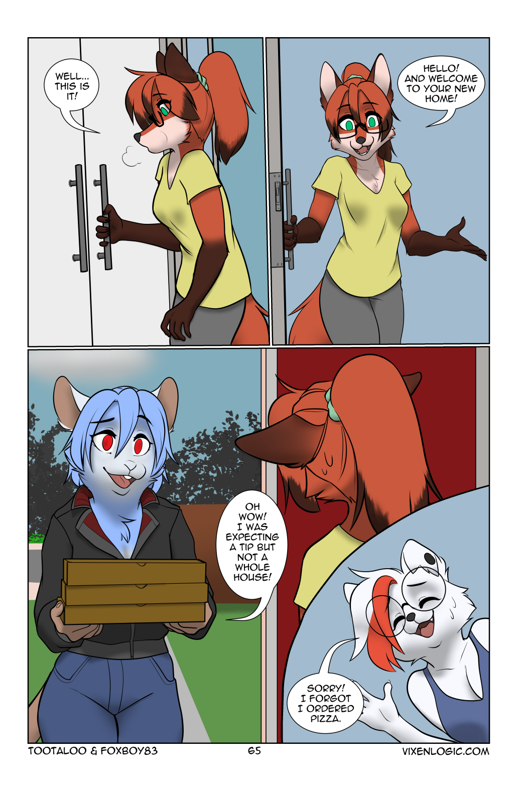 Vixen Logic by foxboy83 - page 66 of 131 - Furry Comics, Straight