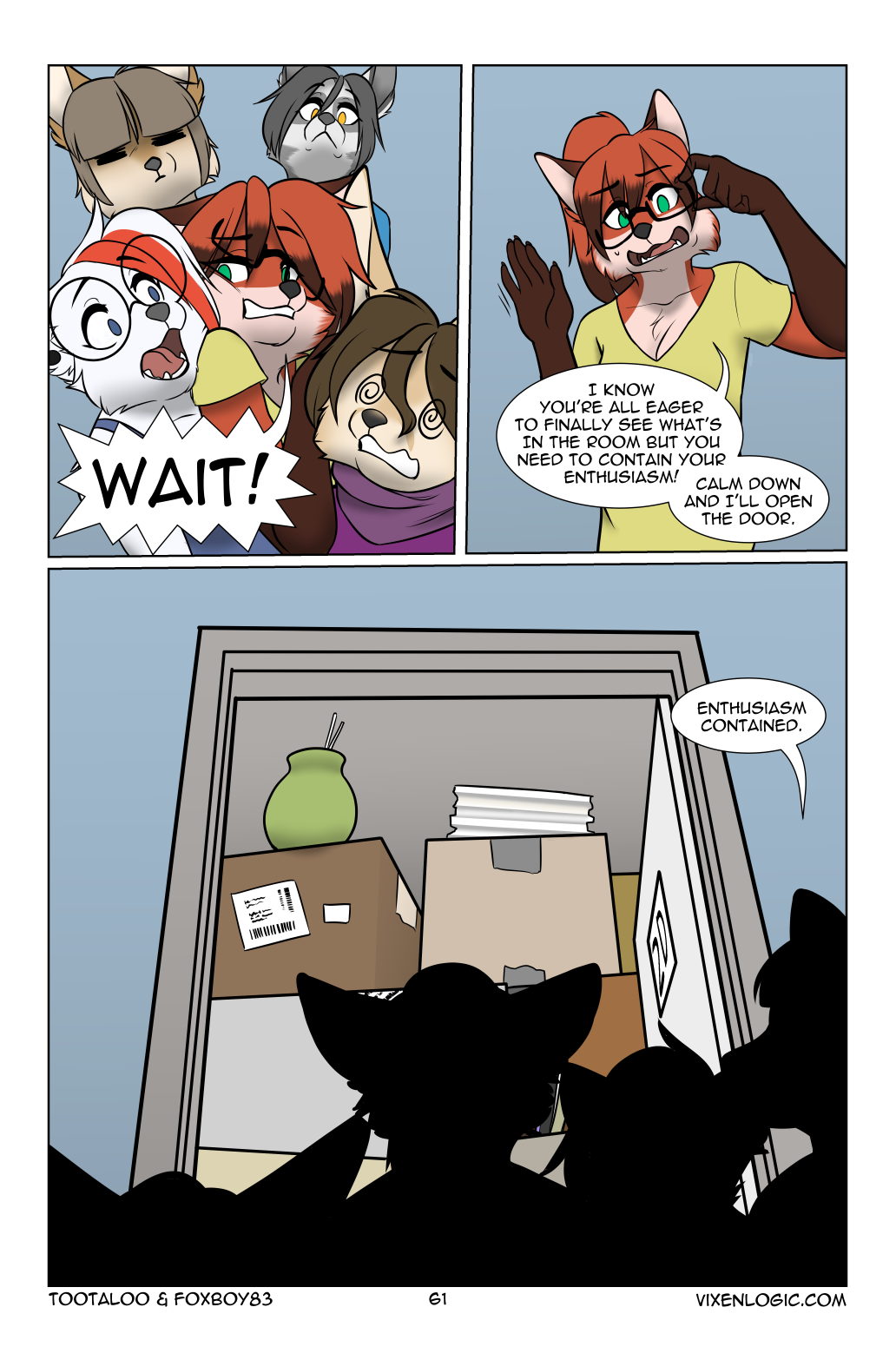 Vixen Logic by foxboy83 - page 62 of 131 - Furry Comics, Straight