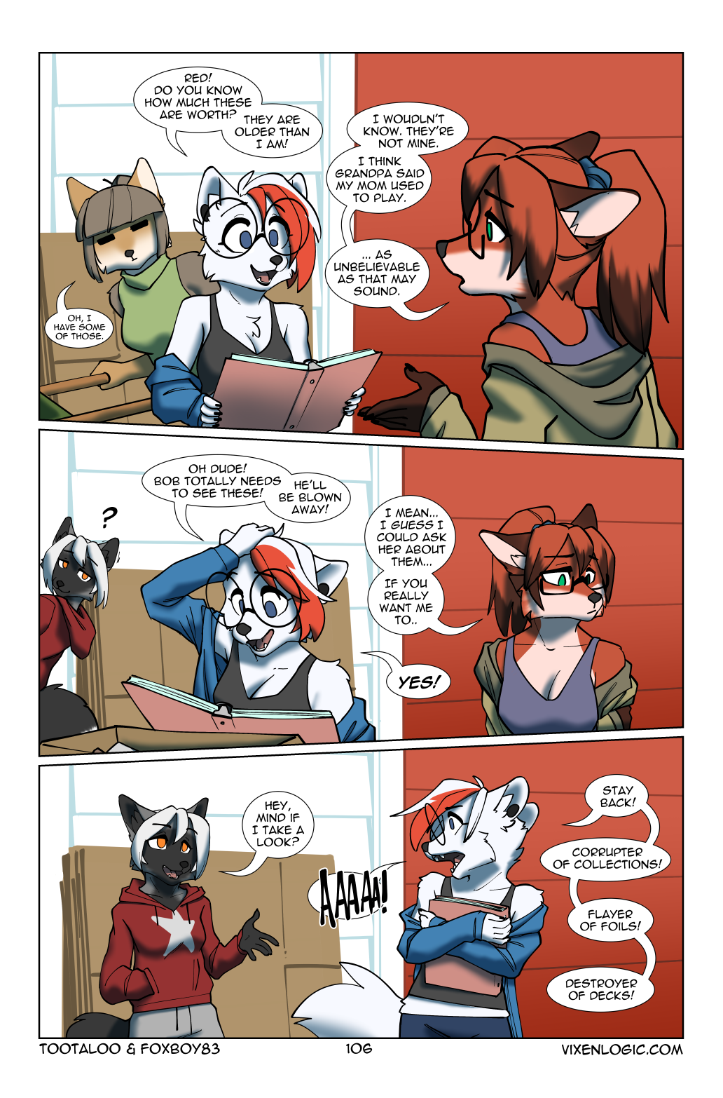 Vixen Logic by foxboy83 - page 108 of 131 - Furry Comics, Straight