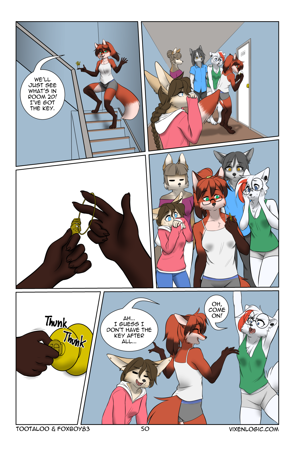 Vixen Logic by foxboy83 - page 51 of 131 - Furry Comics, Straight