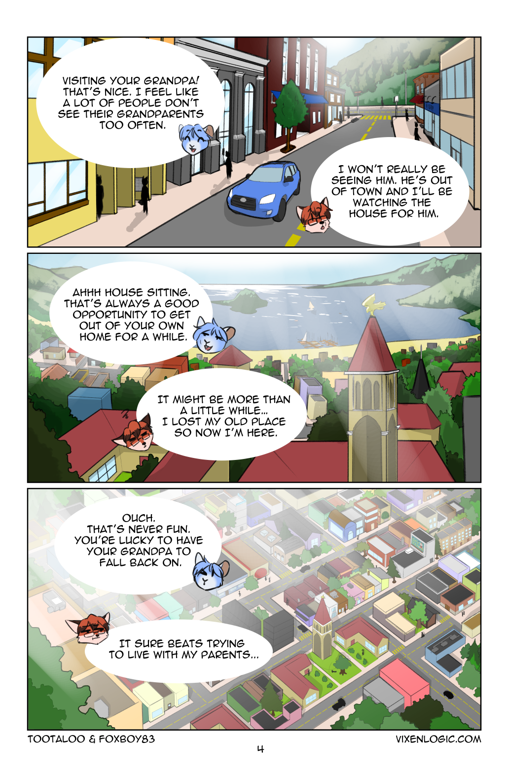 Vixen Logic by foxboy83 - page 5 of 131 - Furry Comics, Straight