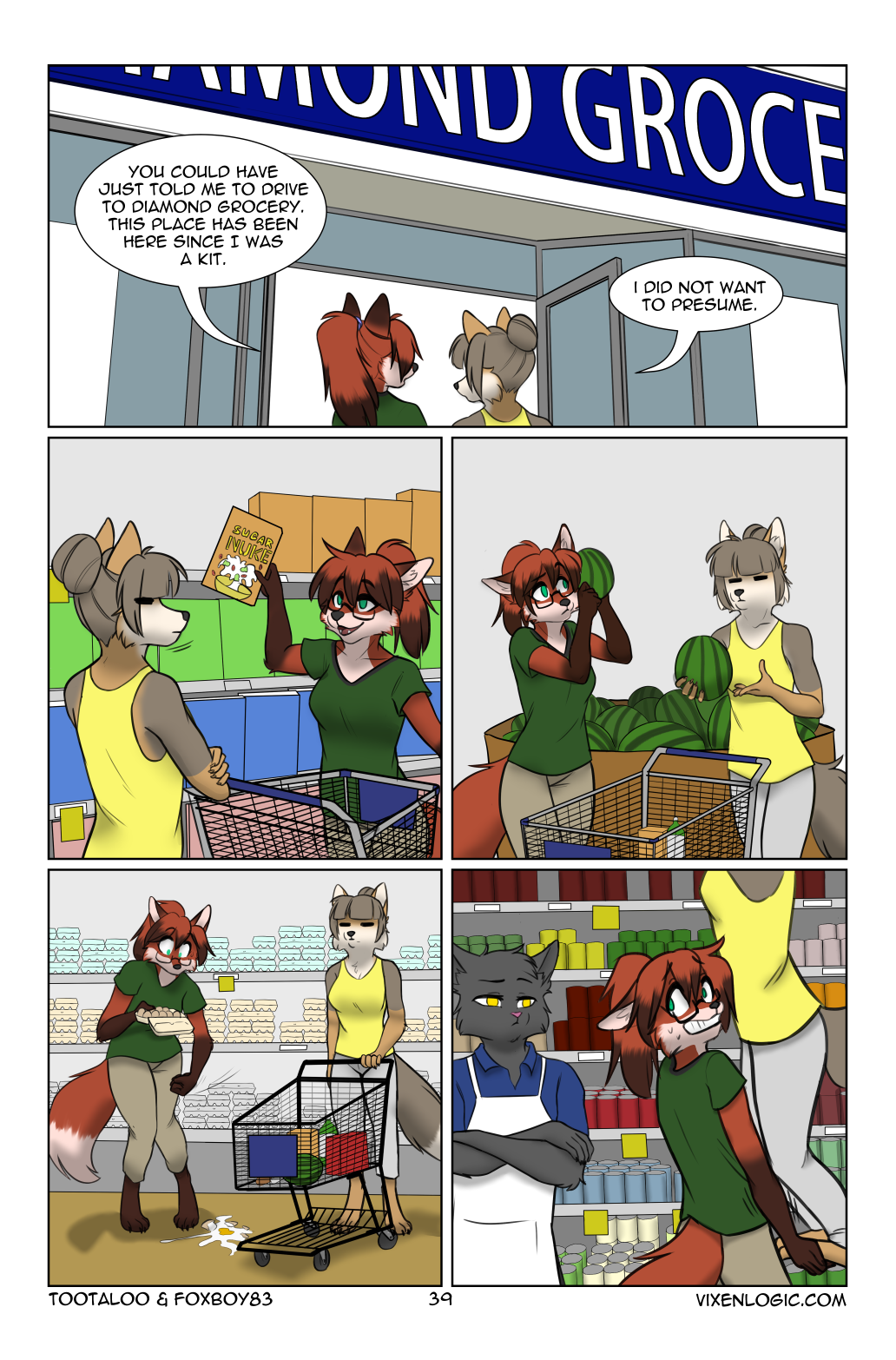 Vixen Logic by foxboy83 - page 40 of 131 - Furry Comics, Straight
