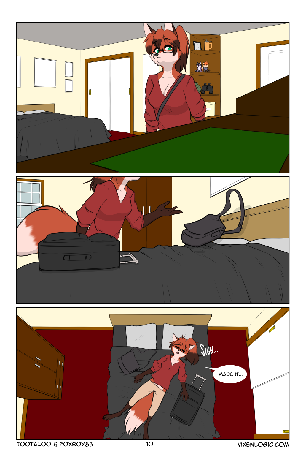 Vixen Logic by foxboy83 - page 11 of 131 - Furry Comics, Straight