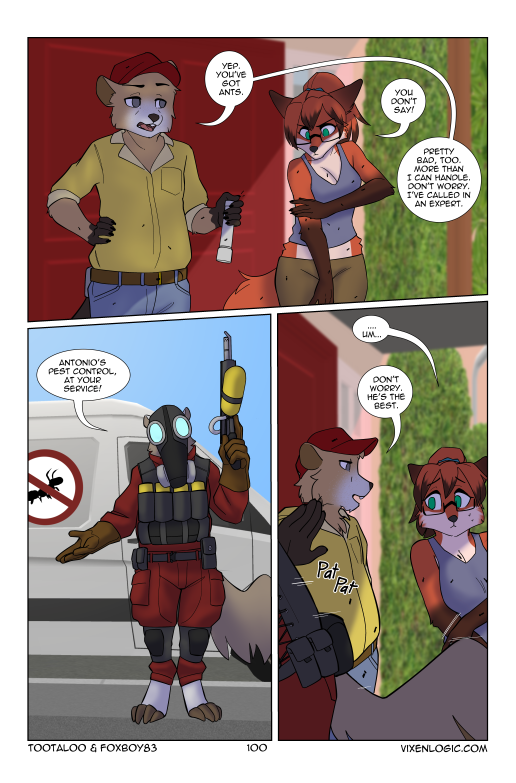 Vixen Logic by foxboy83 - page 102 of 131 - Furry Comics, Straight