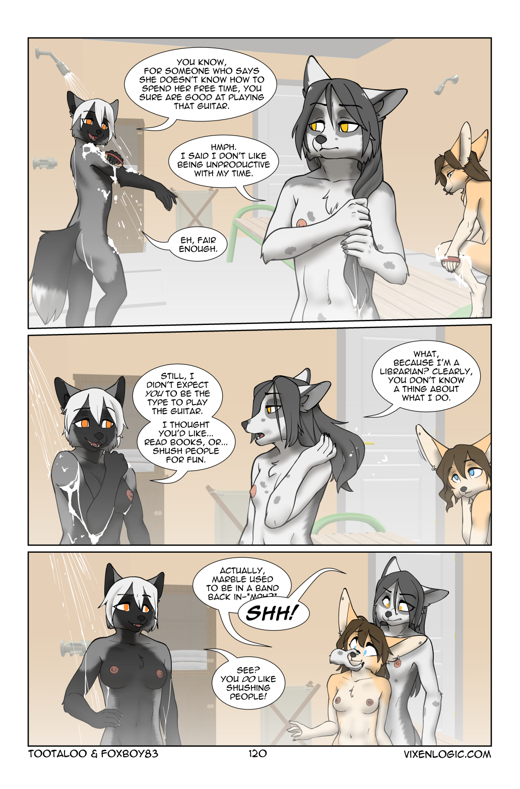 Vixen Logic by foxboy83 - page 122 of 131 - Furry Comics, Straight