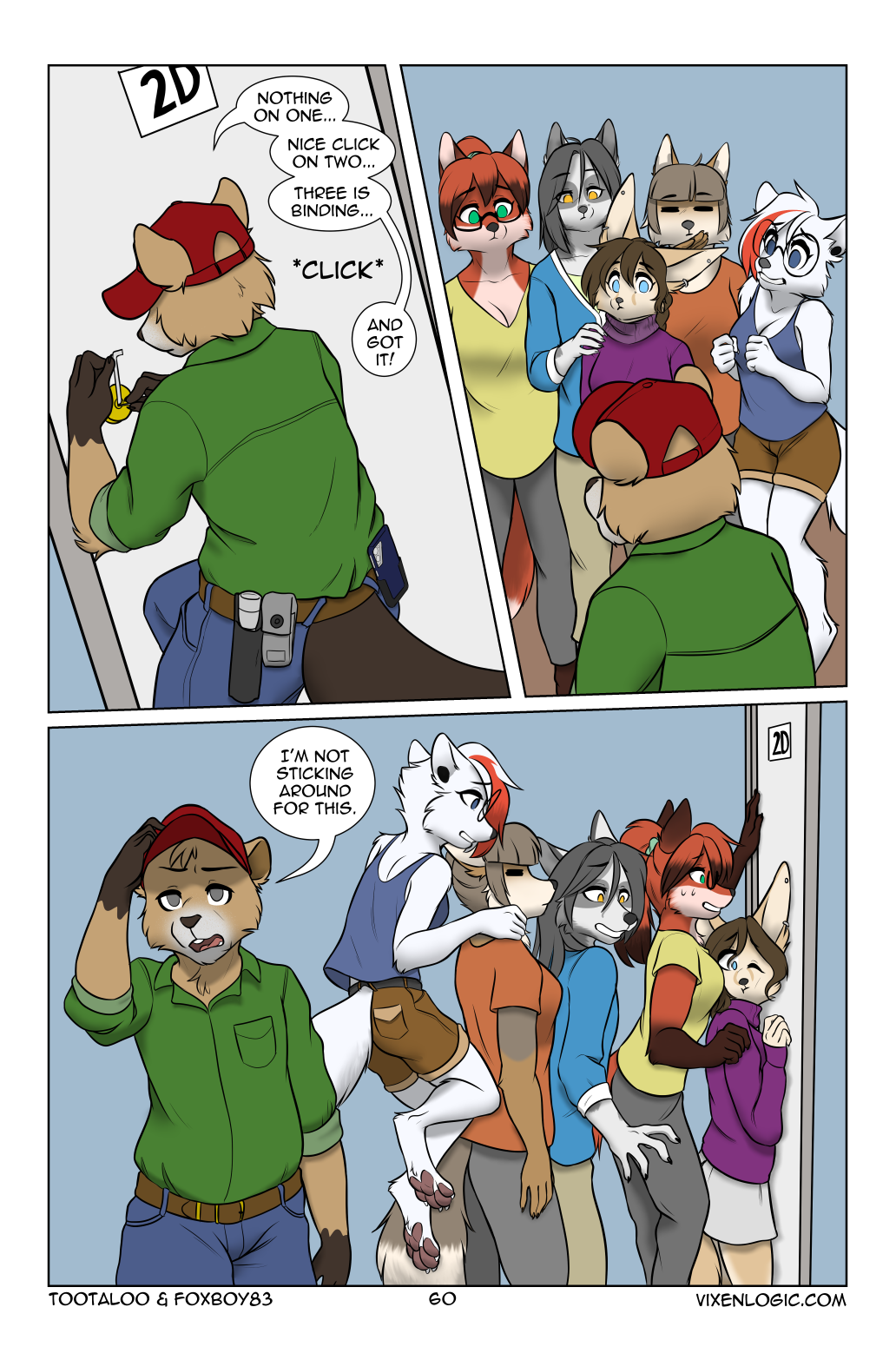 Vixen Logic by foxboy83 - page 61 of 131 - Furry Comics, Straight