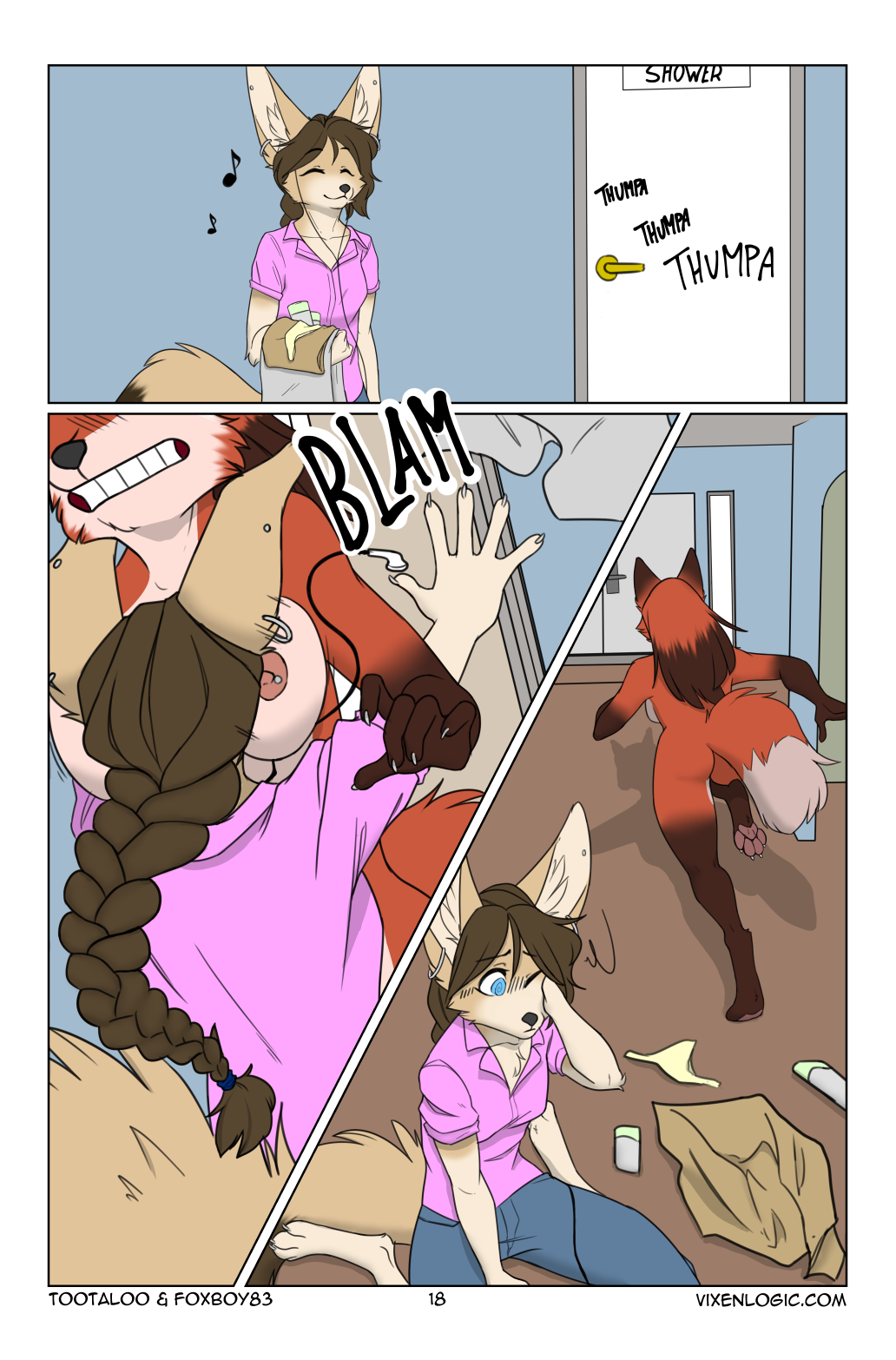 Vixen Logic by foxboy83 - page 19 of 131 - Furry Comics, Straight