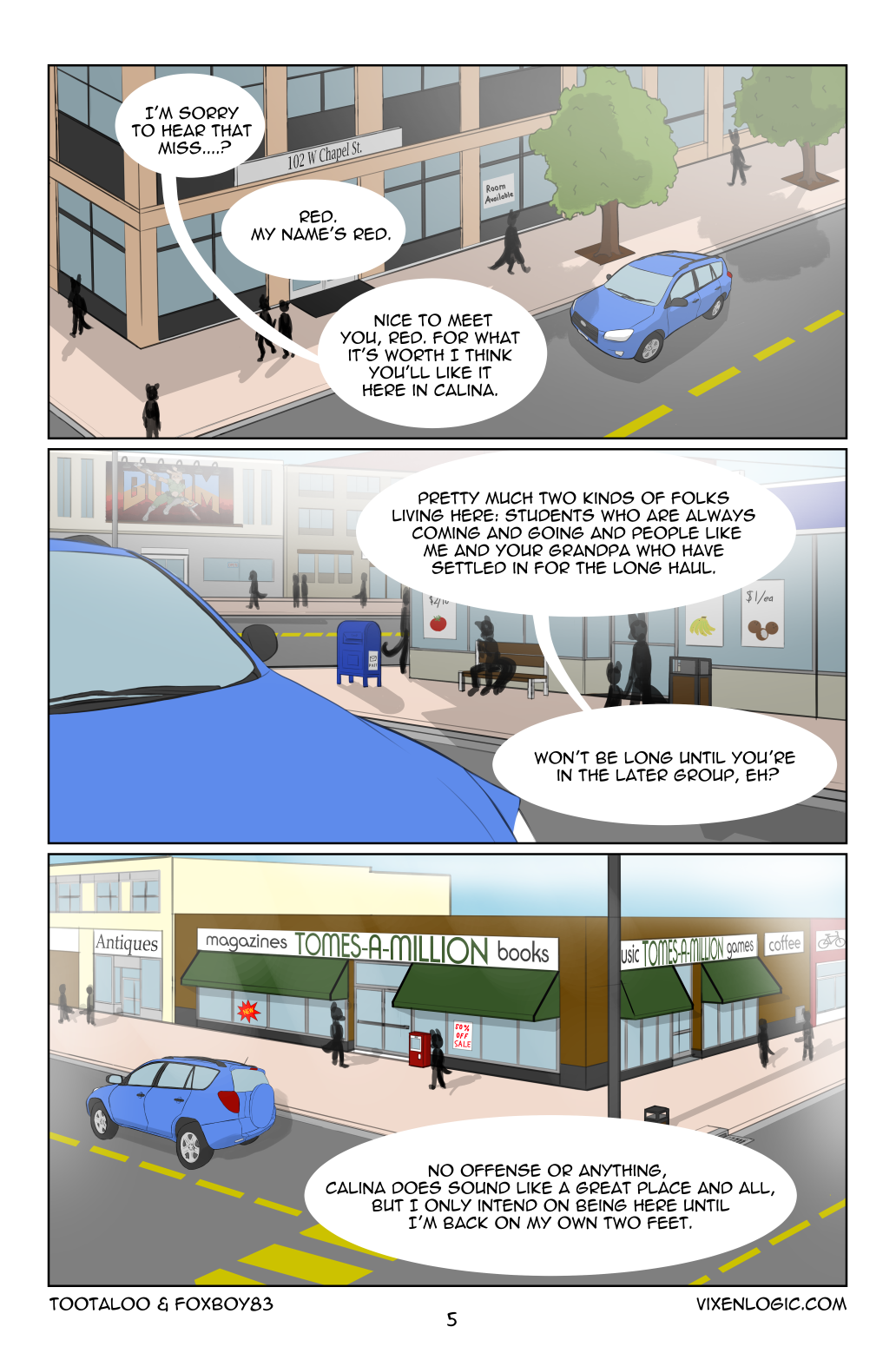 Vixen Logic by foxboy83 - page 6 of 131 - Furry Comics, Straight