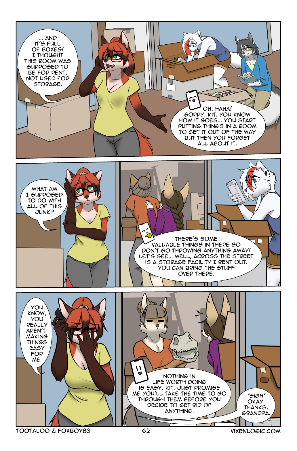Vixen Logic by foxboy83 - page 63 of 131 - Furry Comics, Straight