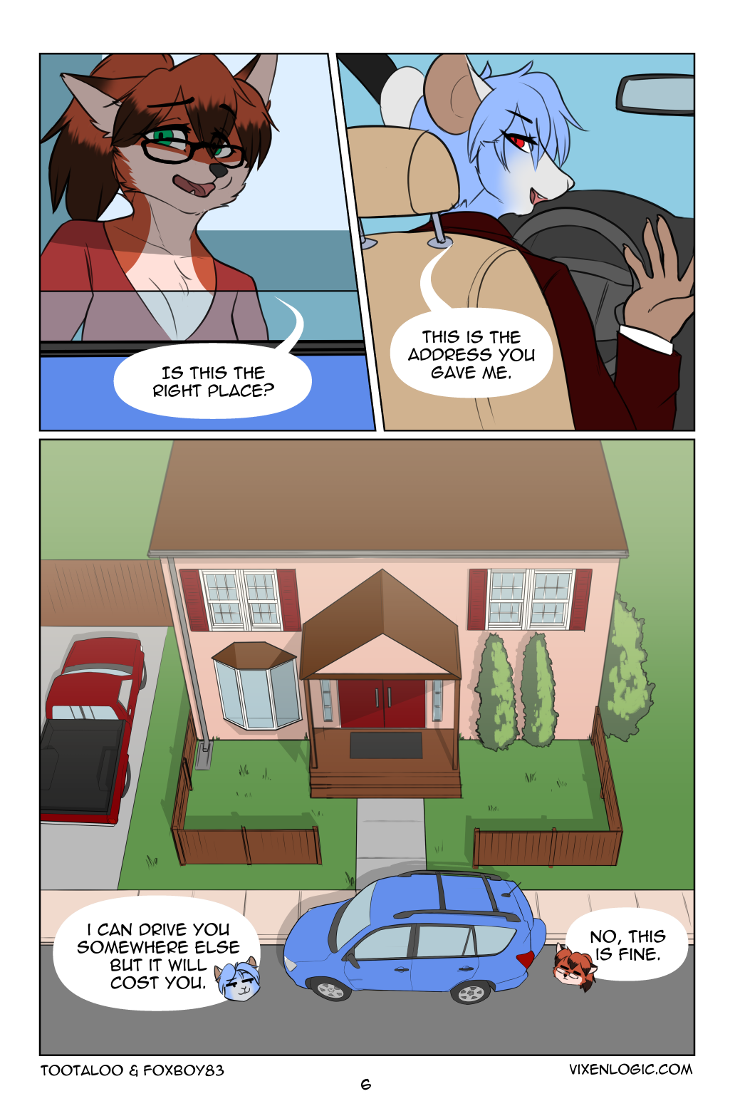 Vixen Logic by foxboy83 - page 7 of 131 - Furry Comics, Straight
