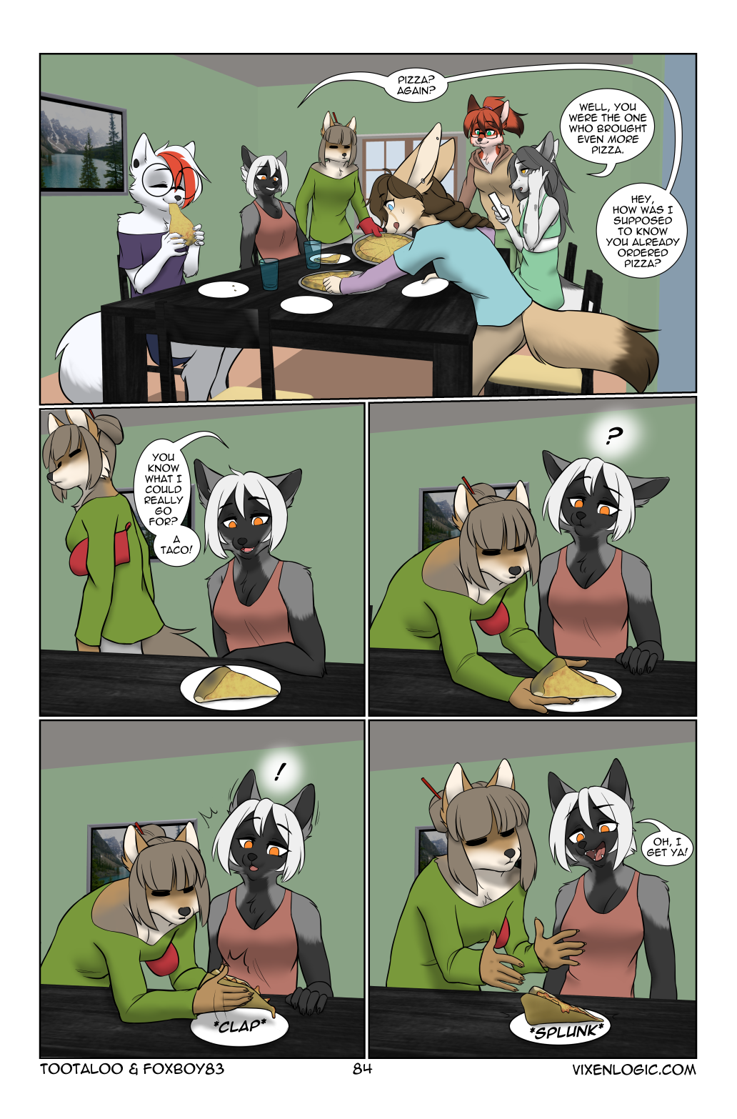 Vixen Logic by foxboy83 - page 85 of 131 - Furry Comics, Straight