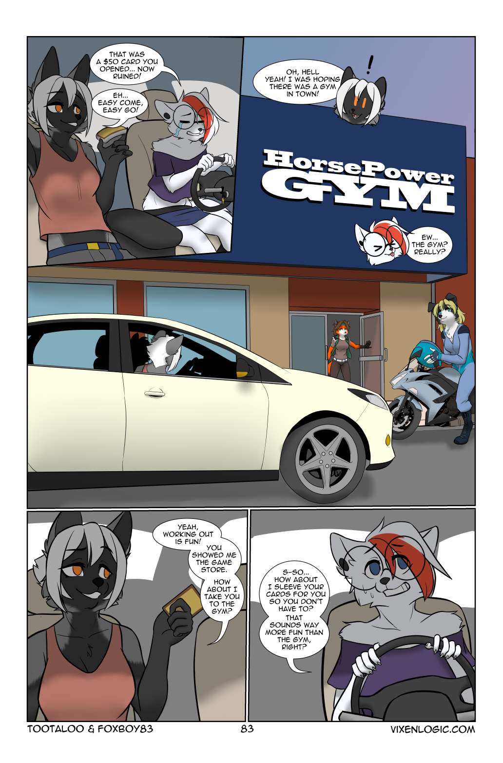 Vixen Logic by foxboy83 - page 84 of 131 - Furry Comics, Straight