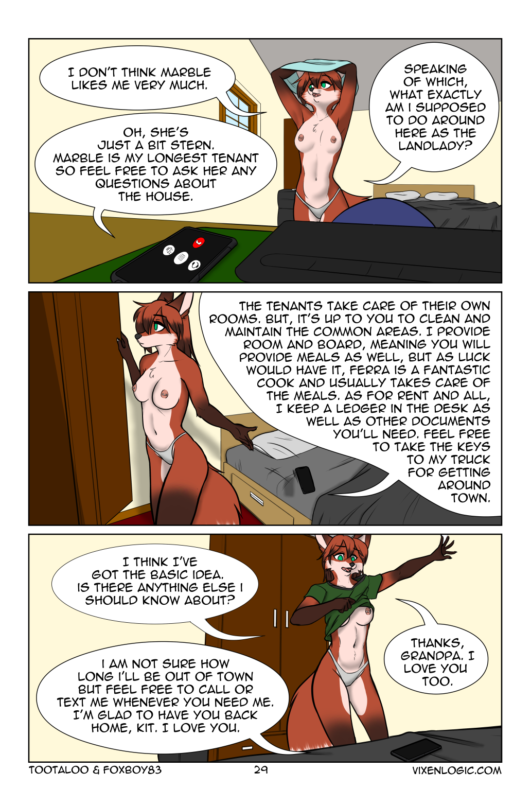 Vixen Logic by foxboy83 - page 30 of 131 - Furry Comics, Straight