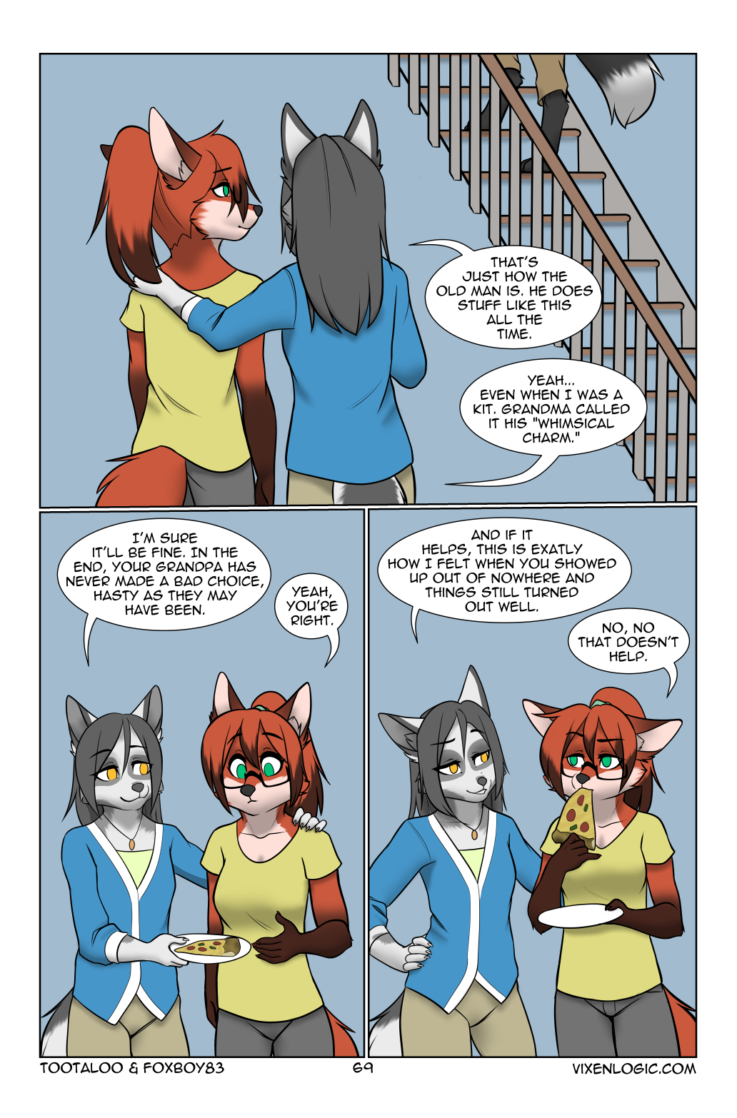 Vixen Logic by foxboy83 - page 70 of 131 - Furry Comics, Straight