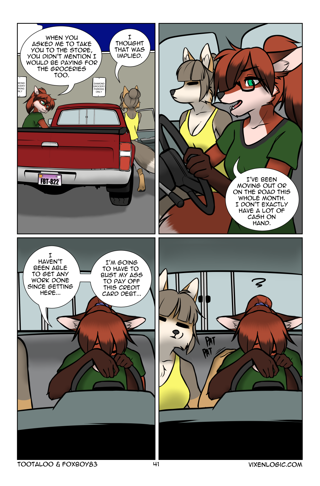 Vixen Logic by foxboy83 - page 42 of 131 - Furry Comics, Straight
