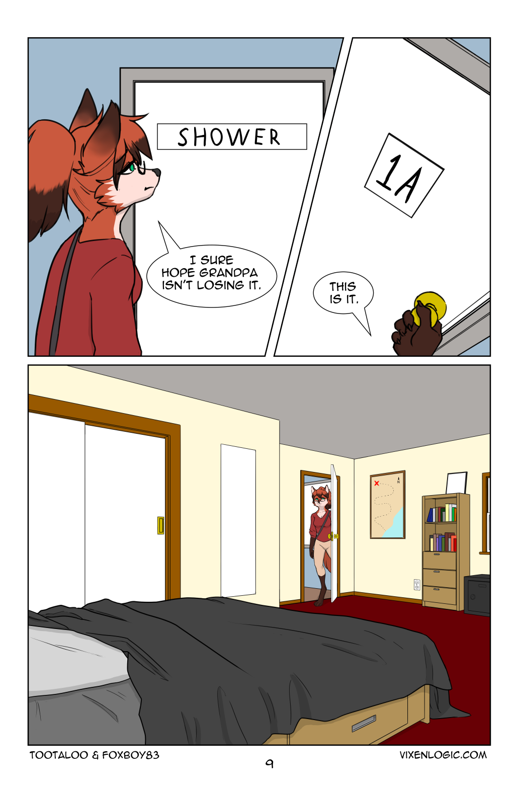 Vixen Logic by foxboy83 - page 10 of 131 - Furry Comics, Straight