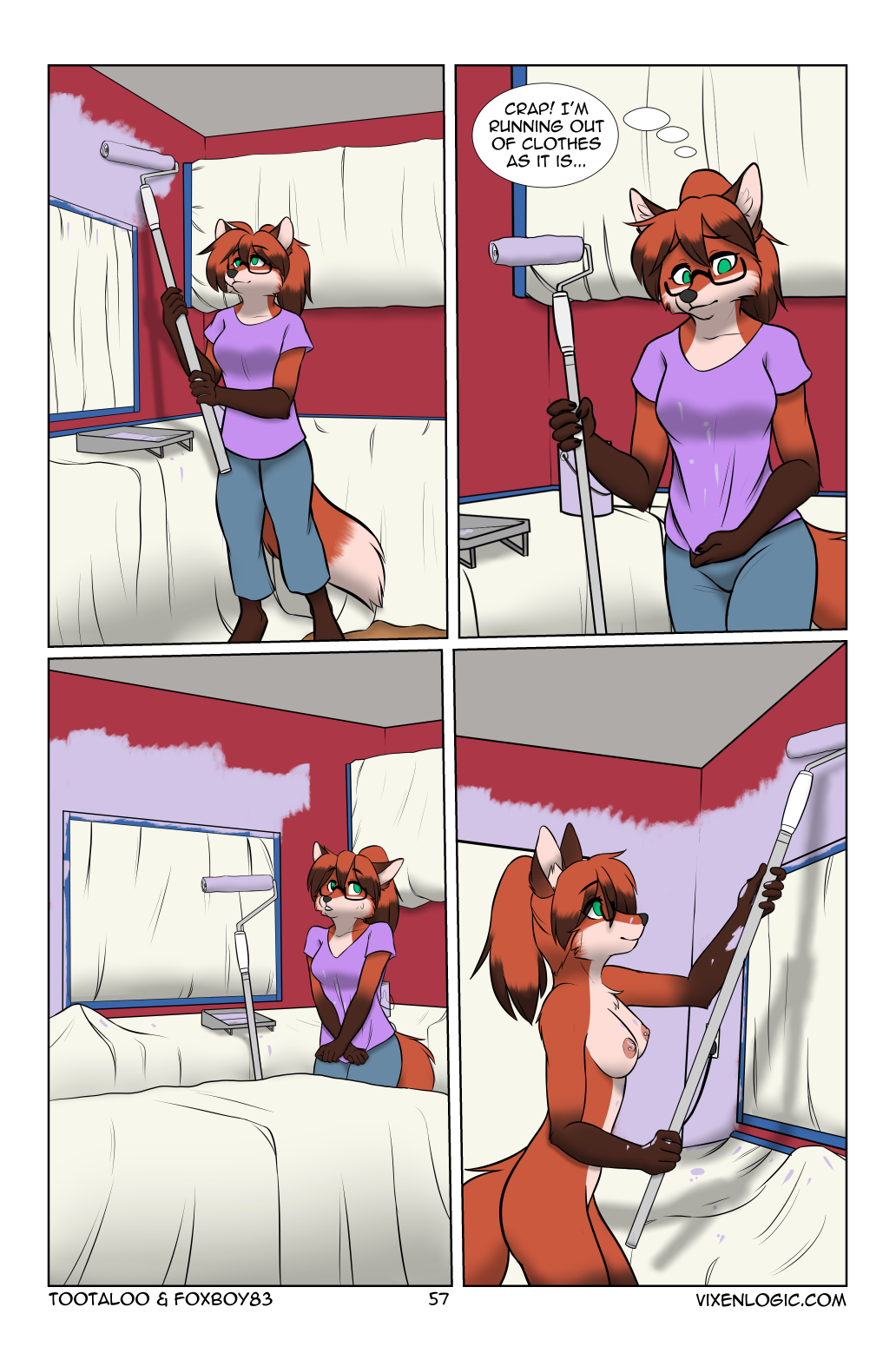 Vixen Logic by foxboy83 - page 58 of 131 - Furry Comics, Straight
