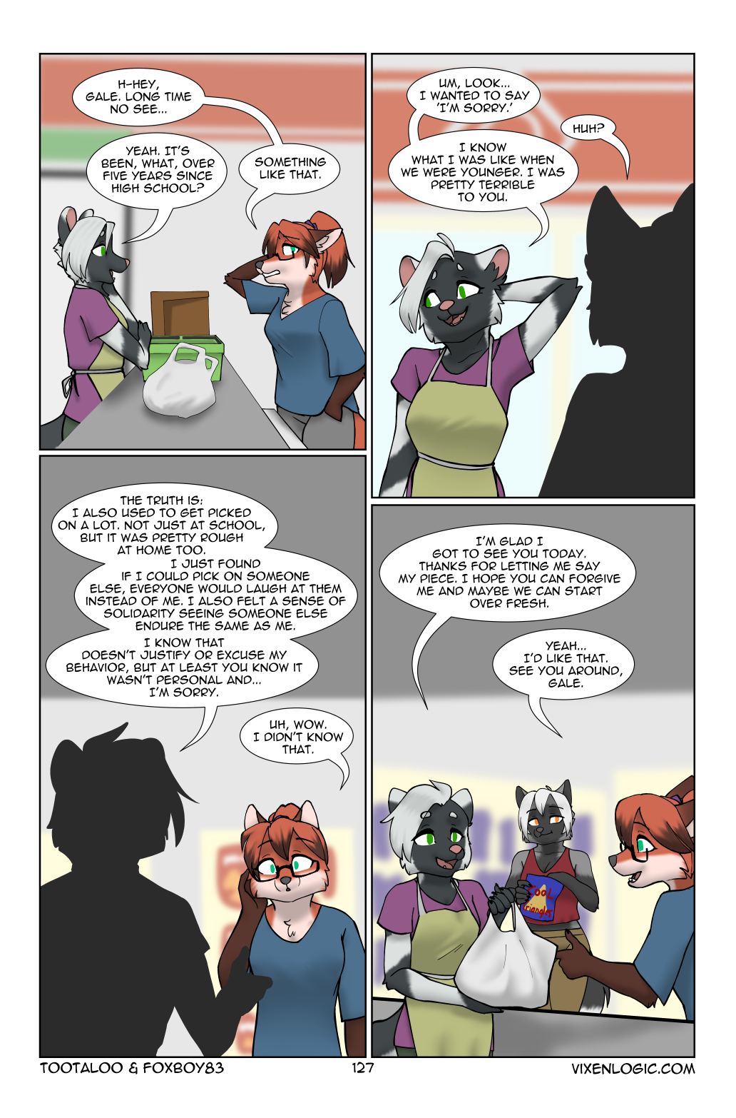 Vixen Logic by foxboy83 - page 129 of 131 - Furry Comics, Straight