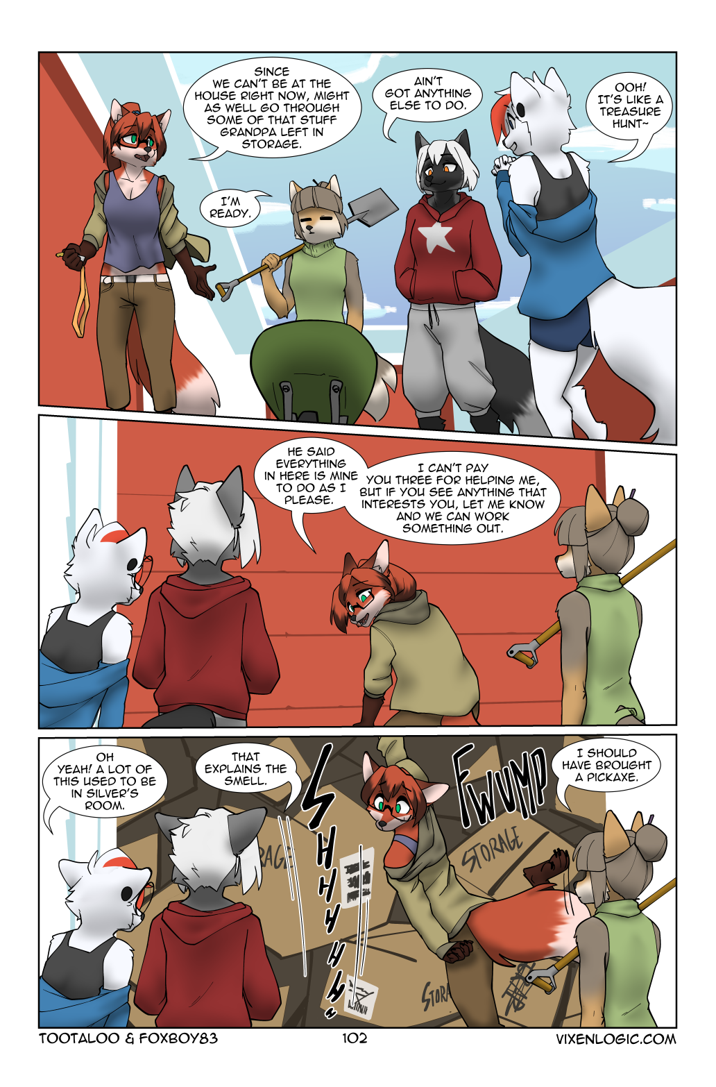 Vixen Logic by foxboy83 - page 104 of 131 - Furry Comics, Straight