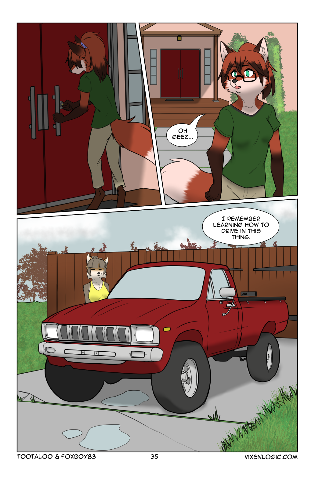 Vixen Logic by foxboy83 - page 36 of 131 - Furry Comics, Straight