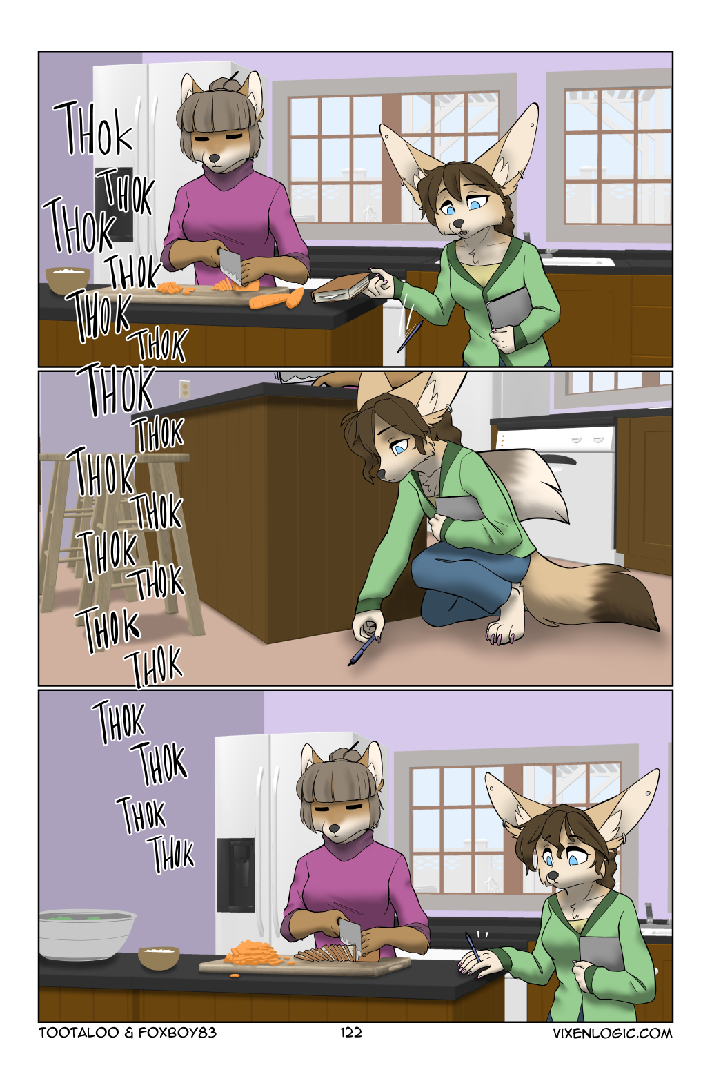 Vixen Logic by foxboy83 - page 124 of 131 - Furry Comics, Straight