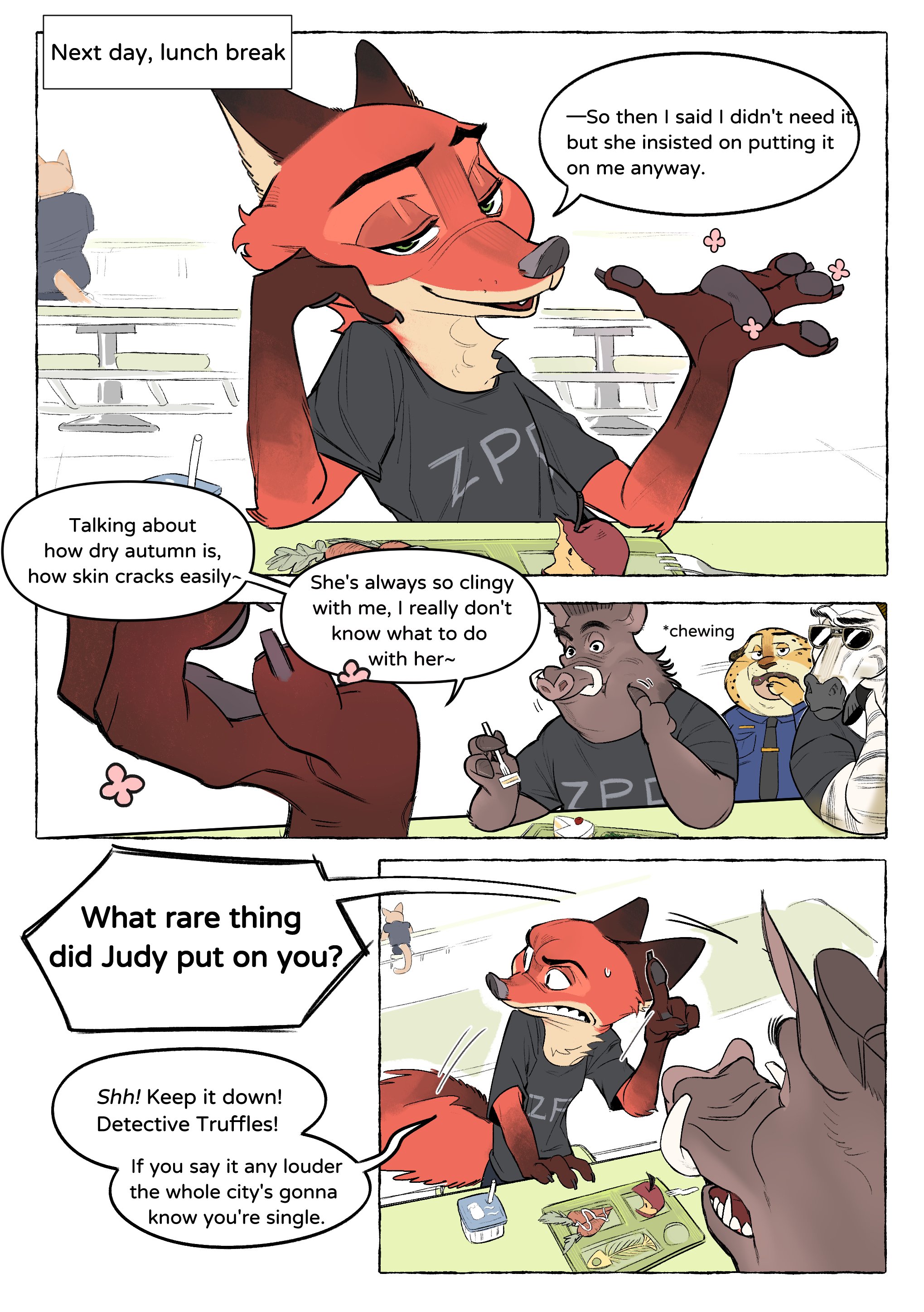 WildeHopps Cohabitation by butterfish8199 - page 4 of 6 - Furry Comics, Straight, Parody: Zootopia